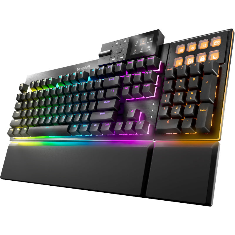 Tastatura Gaming be quiet! Dark Mount ARGB Silent Linear Black Mecanica Modulara