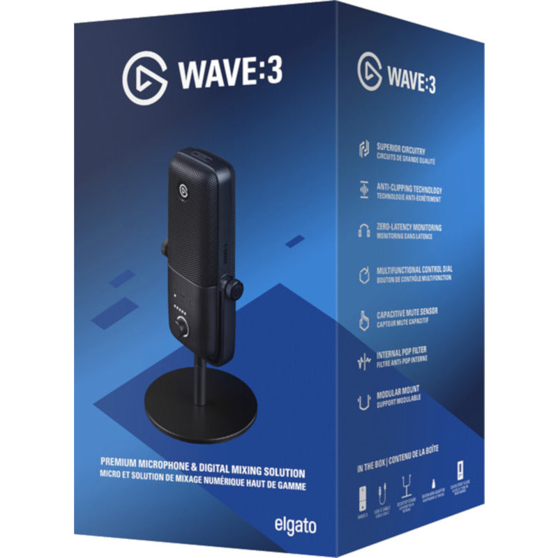 Microfon Elgato Wave:3 Streaming