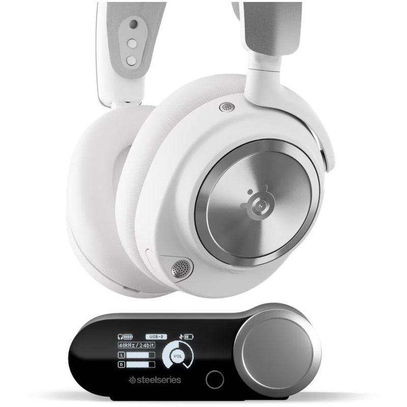 Casti Gaming SteelSeries Arctis Nova Pro Wireless White