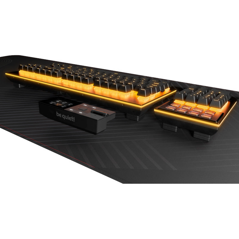 Tastatura Gaming be quiet! Dark Mount ARGB Silent Linear Black Mecanica Modulara
