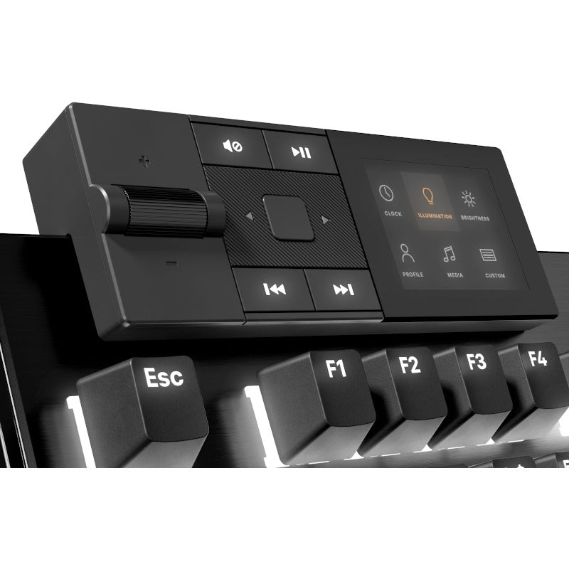 Tastatura Gaming be quiet! Dark Mount ARGB Silent Linear Black Mecanica Modulara