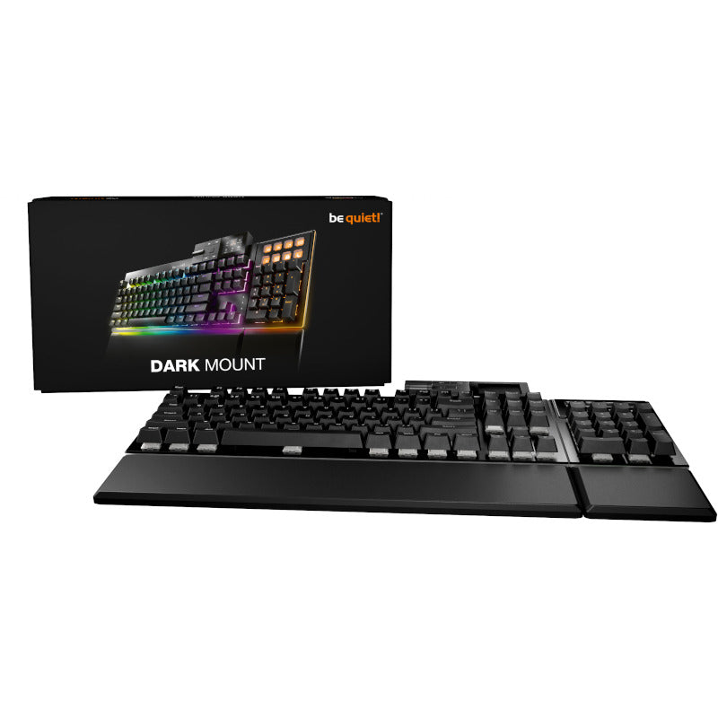 Tastatura Gaming be quiet! Dark Mount ARGB Silent Linear Black Mecanica Modulara