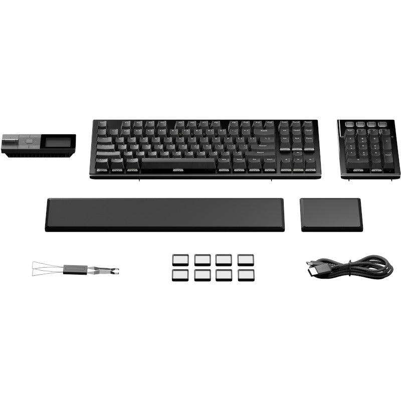 Tastatura Gaming be quiet! Dark Mount ARGB Silent Linear Black Mecanica Modulara