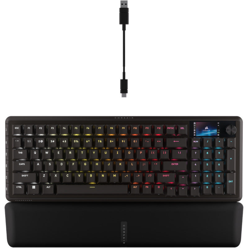 Tastatura Gaming Corsair Vanguard 96 Wireless MLX Plasma Switch Mecanica + Elgato Stream Deck