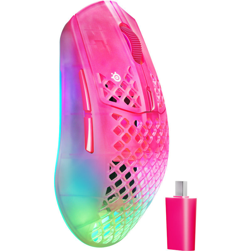 Mouse Gaming SteelSeries Aerox 3 Wireless Gen 2 Magenta Haze
