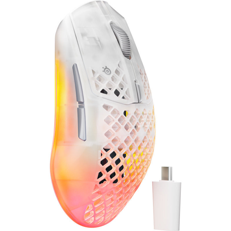 Mouse Gaming SteelSeries Aerox 3 Wireless Gen 2 Ghost