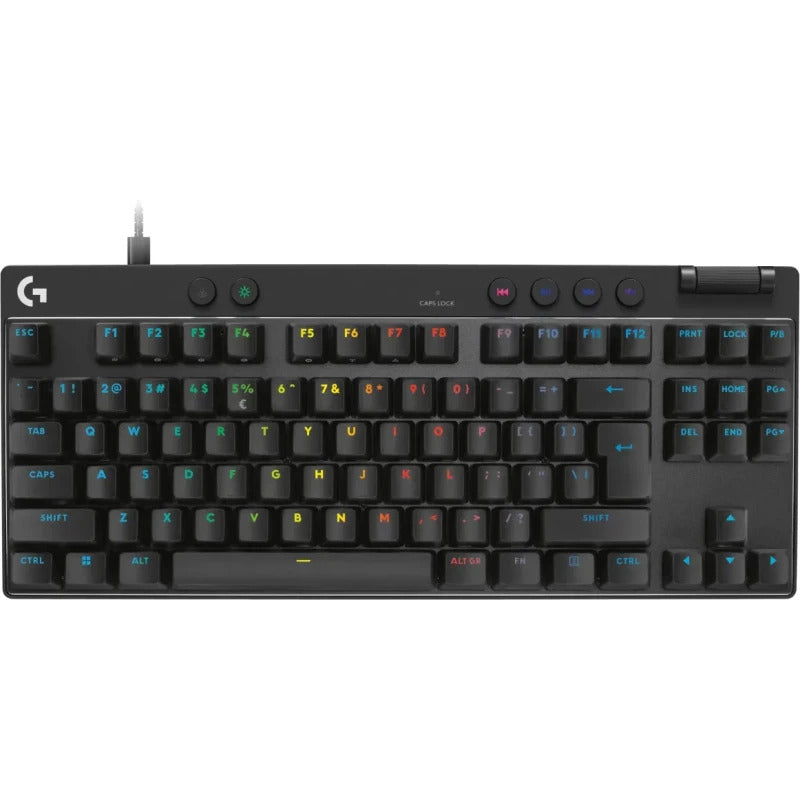 Tastatura Gaming Logitech G PRO X TKL Rapid Black Magnetic Analog Switch Mecanica