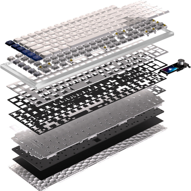 Tastatura Gaming Corsair Vanguard 99 Air Wireless White OPX Low Profile Switch Mecanica