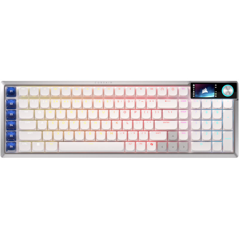 Tastatura Gaming Corsair Vanguard 99 Air Wireless White OPX Low Profile Switch Mecanica