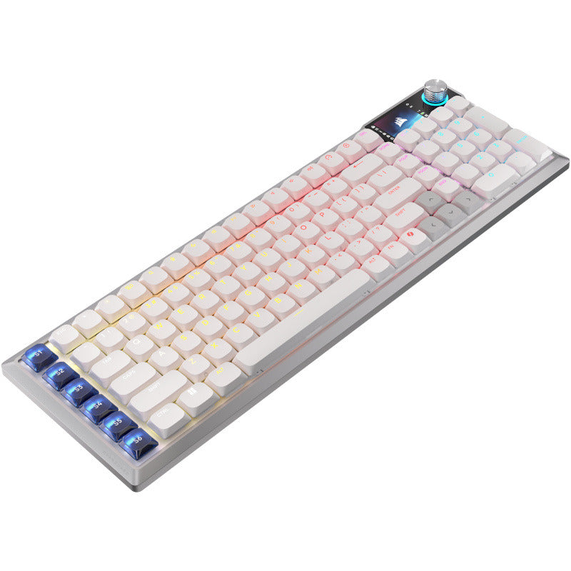 Tastatura Gaming Corsair Vanguard 99 Air Wireless White OPX Low Profile Switch Mecanica