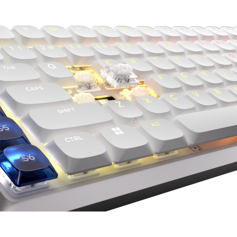 Tastatura Gaming Corsair Vanguard 99 Air Wireless White OPX Low Profile Switch Mecanica