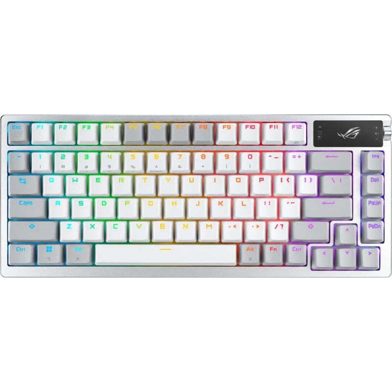 Tastatura Gaming ASUS ROG Azoth RGB NX Snow Switch Mecanica