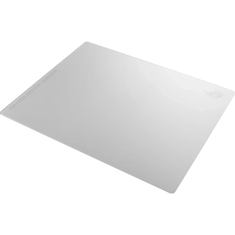 Mouse pad ASUS ROG Moonstone Ace L Glass White Edition